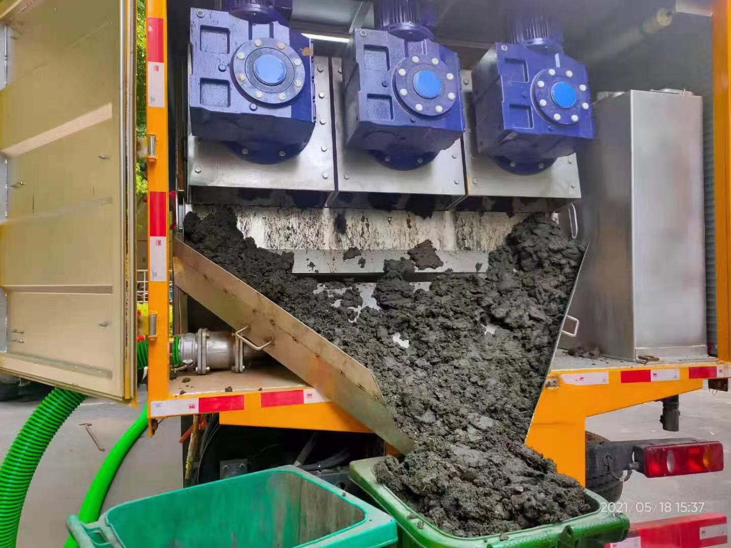 五台化粪池清掏城市维护站-泥浆净化干湿分离处理